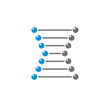 Grafik ve web tasarımı için arka planda moleküler bağlantılı simge. Web veya mobil uygulama için yaratıcı illüstrasyon konsepti sembolü.