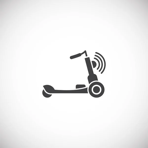 Future transportation related icon on background for graphic and web design. Creative illustration concept symbol for web or mobile app. — 图库矢量图片