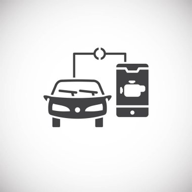 Grafik ve web tasarımı için arka planda gelecekle ilgili ulaşım simgesi. Web veya mobil uygulama için yaratıcı illüstrasyon konsepti sembolü.