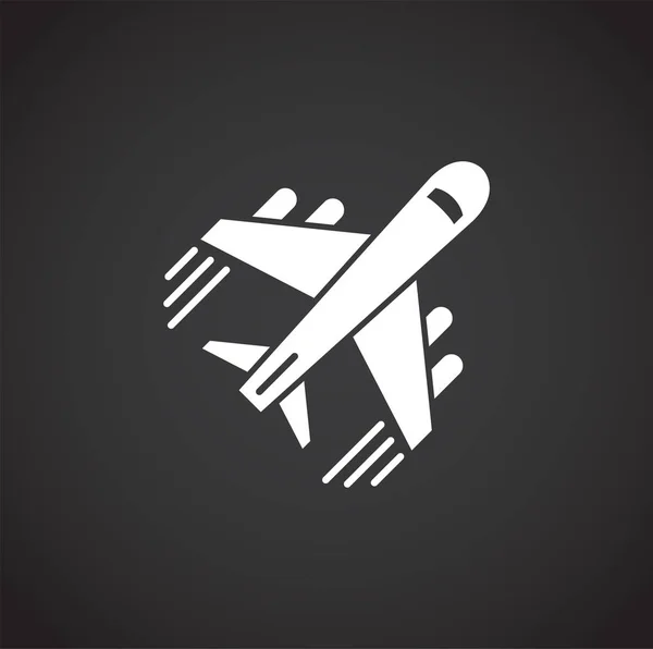 Travel related icon on background for graphic and web design. Creative illustration concept symbol for web or mobile app. — 图库矢量图片
