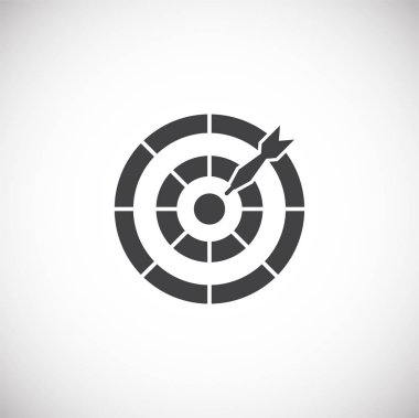 Grafik ve web tasarımı için arka planda sporla ilgili simge. Web veya mobil uygulama için yaratıcı illüstrasyon konsepti sembolü.