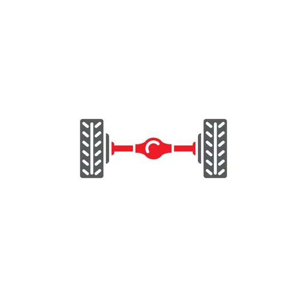 Auto-Tuning bezogene Symbol auf dem Hintergrund für Grafik-und Web-Design. kreatives Illustrationskonzept Symbol für Web oder mobile App — Stockvektor