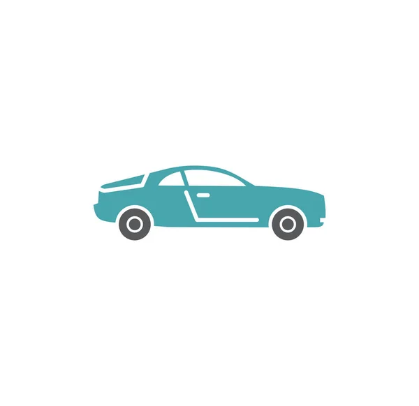 Icono relacionado con el coche en el fondo para el diseño gráfico y web. Símbolo de concepto de ilustración creativa para web o aplicación móvil . — Vector de stock