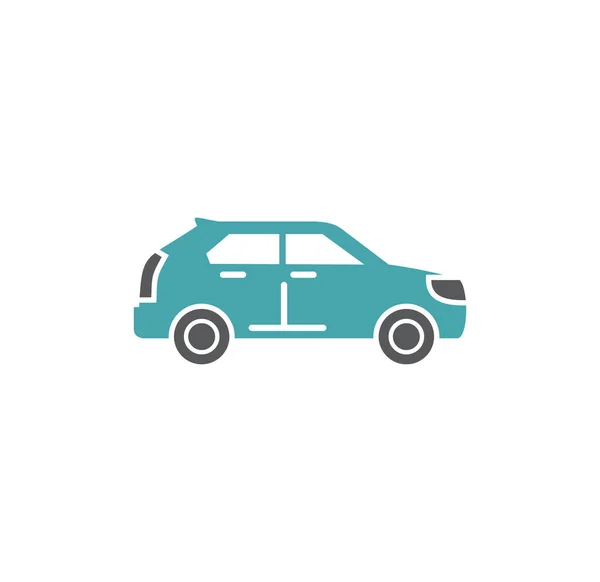 Icono relacionado con el coche en el fondo para el diseño gráfico y web. Símbolo de concepto de ilustración creativa para web o aplicación móvil . — Vector de stock