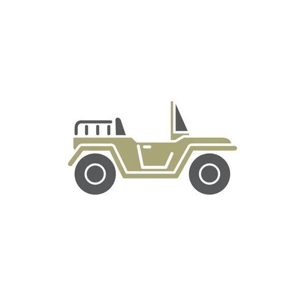 Ikona samochodu na tle grafiki i projektowania stron internetowych. Kreatywny symbol ilustracji dla aplikacji webowej lub mobilnej. — Wektor stockowy