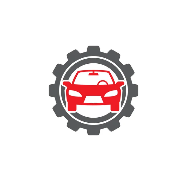 Icono relacionado con la afinación del coche en el fondo para el diseño gráfico y web. Símbolo de concepto de ilustración creativa para web o aplicación móvil — Archivo Imágenes Vectoriales