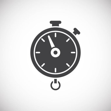 Grafik ve web tasarımı için arka planda sporla ilgili simge. Web veya mobil uygulama için yaratıcı illüstrasyon konsepti sembolü.