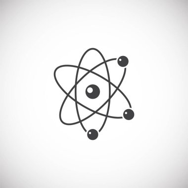 Grafik ve web tasarımı için arka planda moleküler bağlantılı simge. Web veya mobil uygulama için yaratıcı illüstrasyon konsepti sembolü.