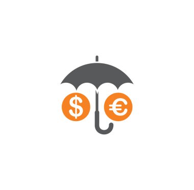 Investment related icon on background for graphic and web design. Creative illustration concept symbol for web or mobile app.