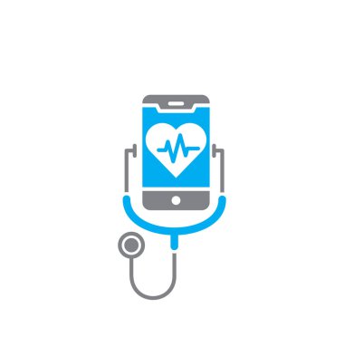 Grafik ve web tasarımı için arka planda tıbbi teknolojilerle ilgili bir simge. Web veya mobil uygulama için yaratıcı illüstrasyon konsepti sembolü.