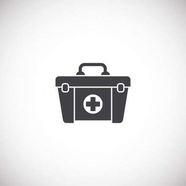 Grafik ve web tasarımı için arka planda tıbbi teknolojilerle ilgili bir simge. Web veya mobil uygulama için yaratıcı illüstrasyon konsepti sembolü.