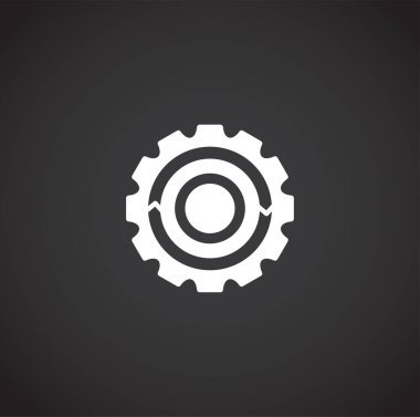 Grafik ve web tasarımı için arkaplan simgesi. Web veya mobil uygulama için yaratıcı illüstrasyon konsepti sembolü.