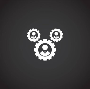 Grafik ve web tasarımı için arkaplan simgesi. Web veya mobil uygulama için yaratıcı illüstrasyon konsepti sembolü.