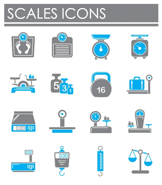 Skalierung verwandter Symbole im Hintergrund für Grafik- und Webdesign. kreatives Illustrationskonzept Symbol für Web oder mobile App. — Stockvektor