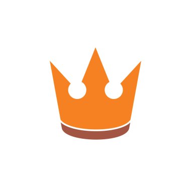 Crown icon on background for graphic and web design. Creative illustration concept symbol for web or mobile app.