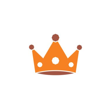 Crown icon on background for graphic and web design. Creative illustration concept symbol for web or mobile app.
