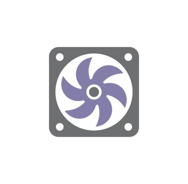 Grafik ve web tasarımı için arka planda hayran simgesi. Web veya mobil uygulama için yaratıcı illüstrasyon konsepti sembolü.