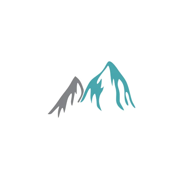 Mountain gerelateerde pictogram op de achtergrond voor grafische en web design. Creatieve illustratie concept symbool voor web of mobiele app. — Stockvector