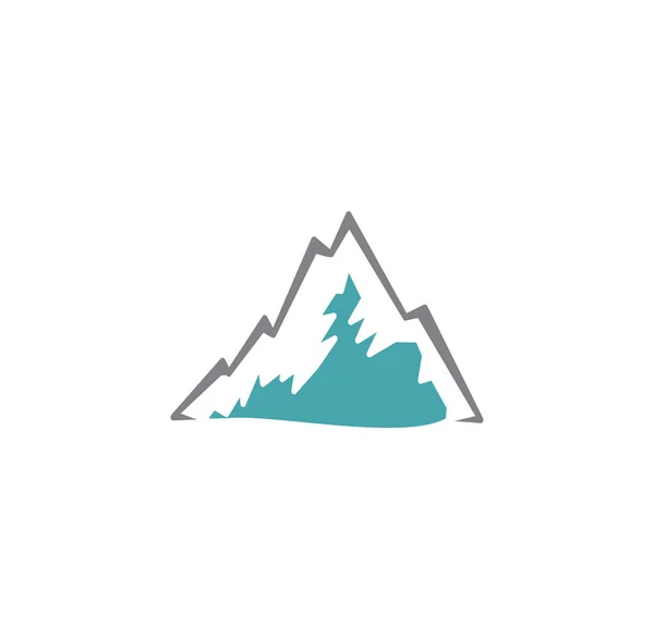 Mountain related icon on background for graphic and web design. Creative illustration concept symbol for web or mobile app. — Stock Vector