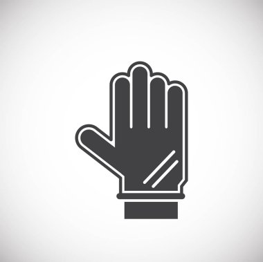 Grafik ve web tasarımı için arka planda enfeksiyon önleme ile ilgili simge. Web veya mobil uygulama için yaratıcı illüstrasyon konsepti sembolü.