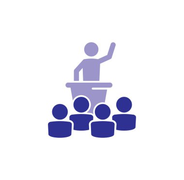 Grafik ve web tasarımı için arka planda eylemcilikle ilgili simge. Web veya mobil uygulama için yaratıcı illüstrasyon konsepti sembolü.