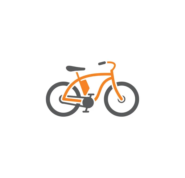 Ícone relacionado à bicicleta em segundo plano para design gráfico e web. Símbolo de conceito de ilustração criativa para web ou aplicativo móvel . — Vetor de Stock