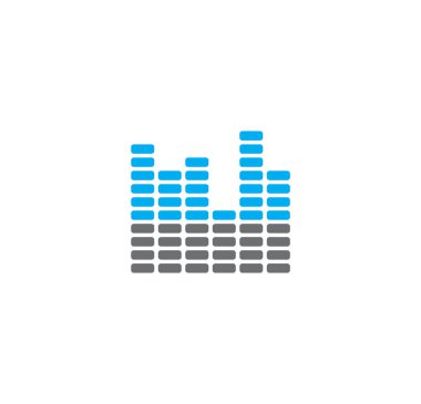 Grafik ve web tasarımı için arka planda eşitleyici ile ilgili simgeler ayarlandı. Web veya mobil uygulama için yaratıcı illüstrasyon konsepti sembolü.