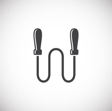 Grafik ve web tasarımı için arka planda Crossfit ile ilgili simge. Web veya mobil uygulama için yaratıcı illüstrasyon konsepti sembolü.