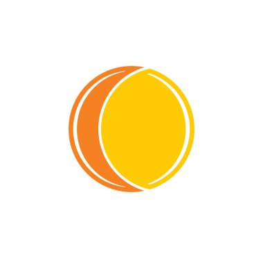 Grafik ve web tasarımı için arka planda güneşle ilgili simge. Web veya mobil uygulama için yaratıcı illüstrasyon konsepti sembolü.