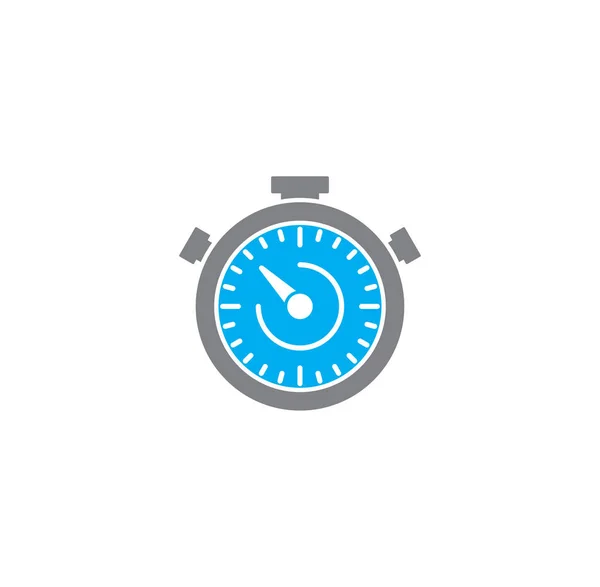 Stopwatch gerelateerde pictogram op de achtergrond voor grafisch en web design. Creatieve illustratie concept symbool voor web of mobiele app. — Stockvector