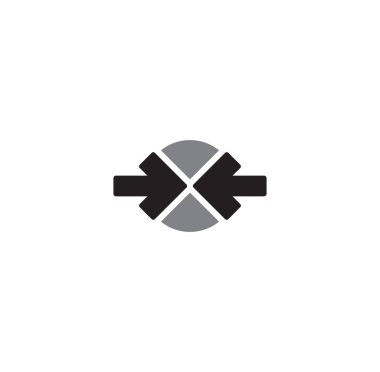 Grafik ve web tasarımı için arka planda okla ilgili simge. Web veya mobil uygulama için yaratıcı illüstrasyon konsepti sembolü.