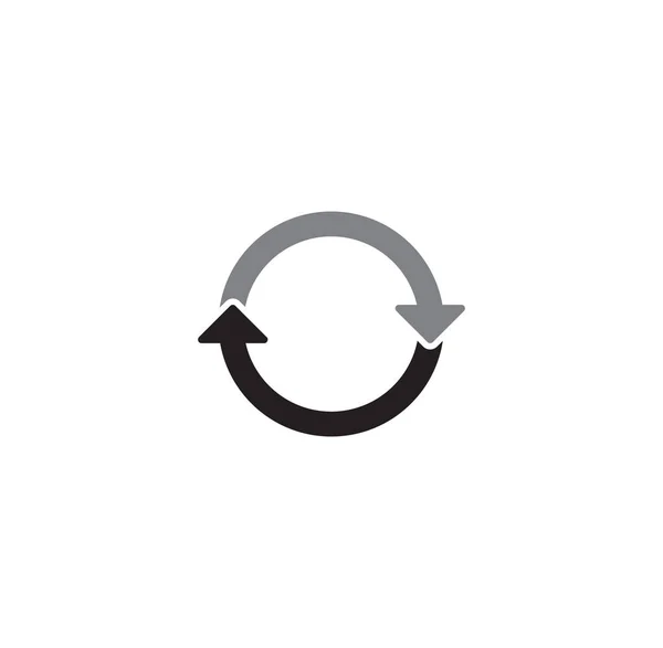 Ikona związana ze strzałkami na tle grafiki i projektowania stron internetowych. Kreatywny symbol ilustracji dla aplikacji webowej lub mobilnej. — Wektor stockowy