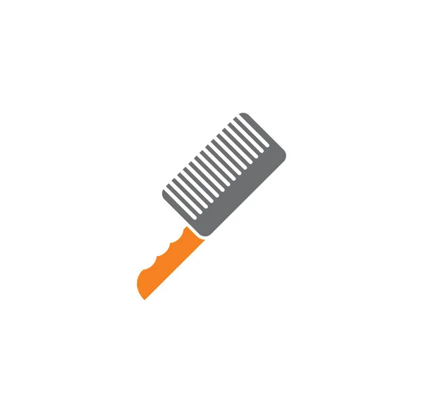 Icône liée au coiffeur sur fond pour la conception graphique et web. Symbole de concept d'illustration créative pour application web ou mobile . — Image vectorielle
