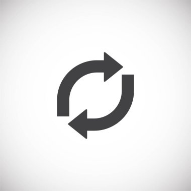 Grafik ve web tasarımı için arka planda okla ilgili simge. Web veya mobil uygulama için yaratıcı illüstrasyon konsepti sembolü.