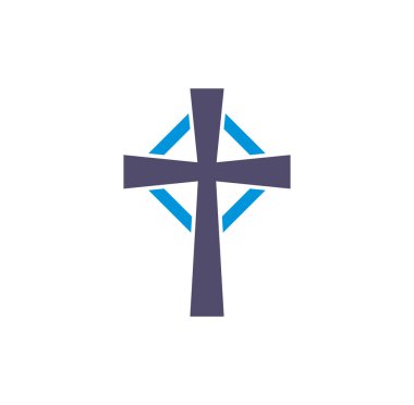 Grafik ve web tasarımı için arka planda çapraz simge. Web veya mobil uygulama için yaratıcı illüstrasyon konsepti sembolü.