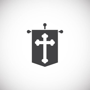 Grafik ve web tasarımı için arka planda çapraz simge. Web veya mobil uygulama için yaratıcı illüstrasyon konsepti sembolü.