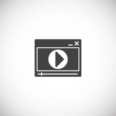 Grafik ve web tasarımı için arka planda kitle iletişim simgesi. Web veya mobil uygulama için yaratıcı illüstrasyon konsepti sembolü.