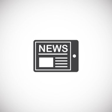 Grafik ve web tasarımı için arka planda kitle iletişim simgesi. Web veya mobil uygulama için yaratıcı illüstrasyon konsepti sembolü.