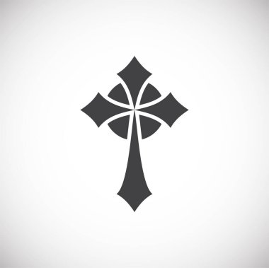 Grafik ve web tasarımı için arka planda çapraz simge. Web veya mobil uygulama için yaratıcı illüstrasyon konsepti sembolü.