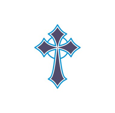 Grafik ve web tasarımı için arka planda çapraz simge. Web veya mobil uygulama için yaratıcı illüstrasyon konsepti sembolü.