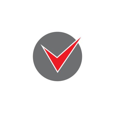 Grafik ve web tasarımı için arka plandaki kutucuk simgesini işaretleyin. Web veya mobil uygulama için yaratıcı illüstrasyon konsepti sembolü.