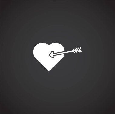 Grafik ve web tasarımı için arka planda ilgili simgeyi hedef al. Web veya mobil uygulama için yaratıcı illüstrasyon konsepti sembolü.