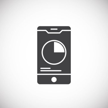 Grafik ve web tasarımı için arka planda işle ilgili simge. Web veya mobil uygulama için yaratıcı illüstrasyon konsepti sembolü.