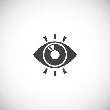 Grafik ve web tasarımı için arka planda yaratıcılık ve ilhamla ilgili ikon. Web veya mobil uygulama için yaratıcı illüstrasyon konsepti sembolü.
