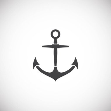 Grafik ve web tasarımı için arka planda sunucu simgesi. Web veya mobil uygulama için yaratıcı illüstrasyon konsepti sembolü.