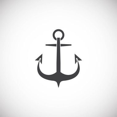 Grafik ve web tasarımı için arka planda sunucu simgesi. Web veya mobil uygulama için yaratıcı illüstrasyon konsepti sembolü.