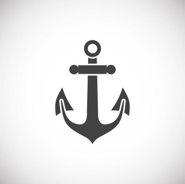 Grafik ve web tasarımı için arka planda sunucu simgesi. Web veya mobil uygulama için yaratıcı illüstrasyon konsepti sembolü.