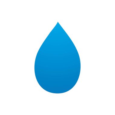 su Damlası Logo Şablonu