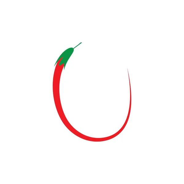 Vetor logotipo chili — Vetor de Stock