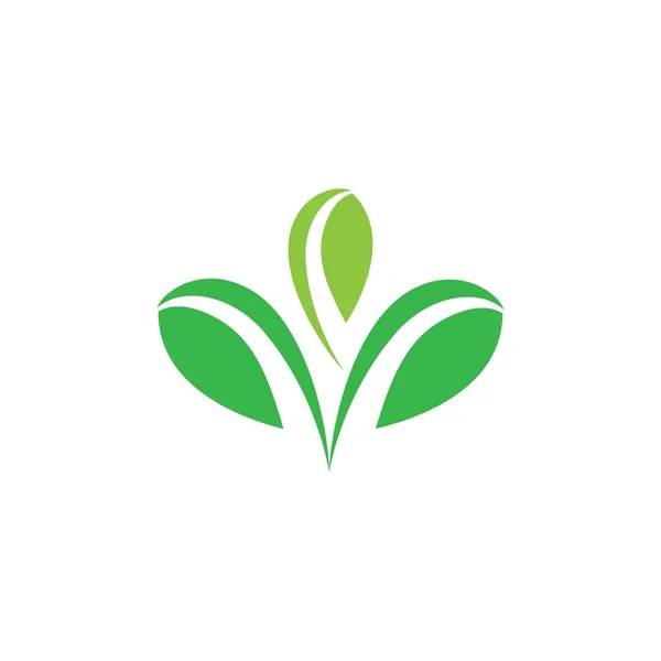 Зеленый живой логотип — стоковый вектор
